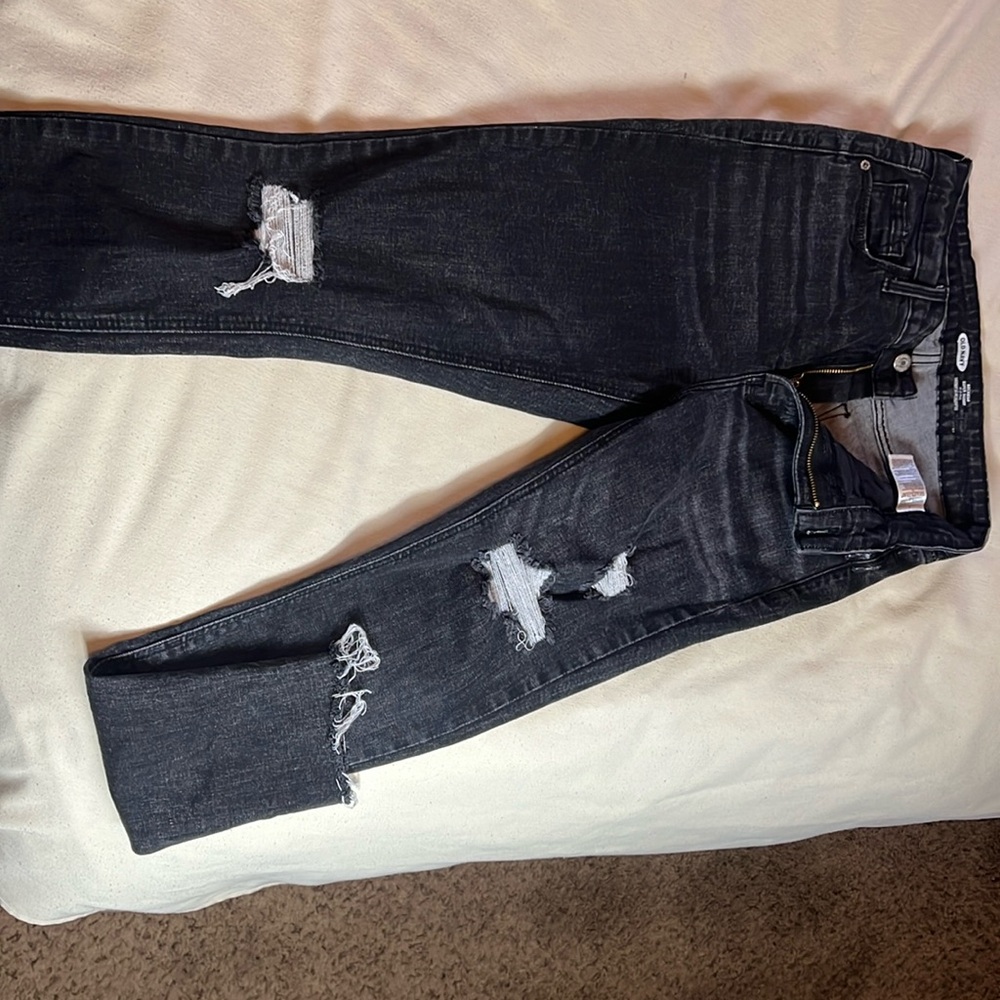 Old Navy Super Skinny High Rise with secret slim pockets